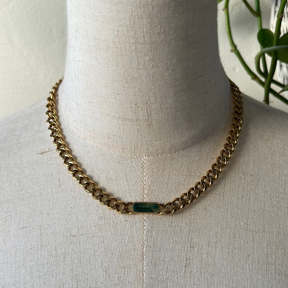 18k Gold Plated Chain Necklace